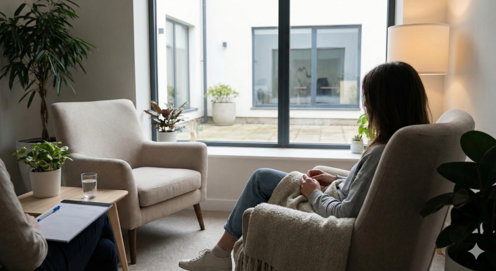 Licensed therapist in Florida providing professional mental health support in a regulated and clinically safe environment